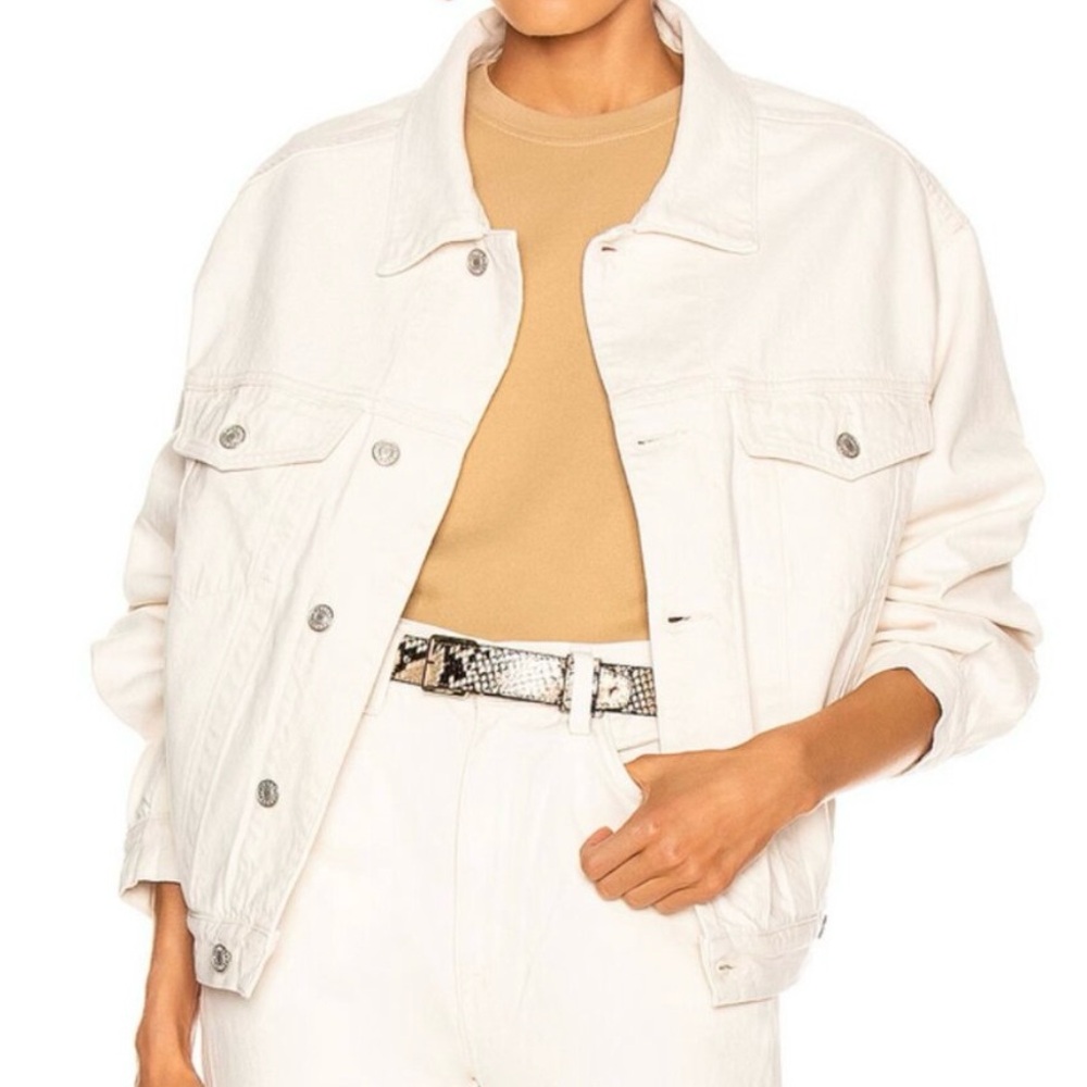 Agolde Charli Jean Jacket in Drum